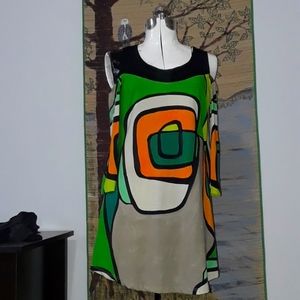 Luc Fontaine tunic, nude shoulders